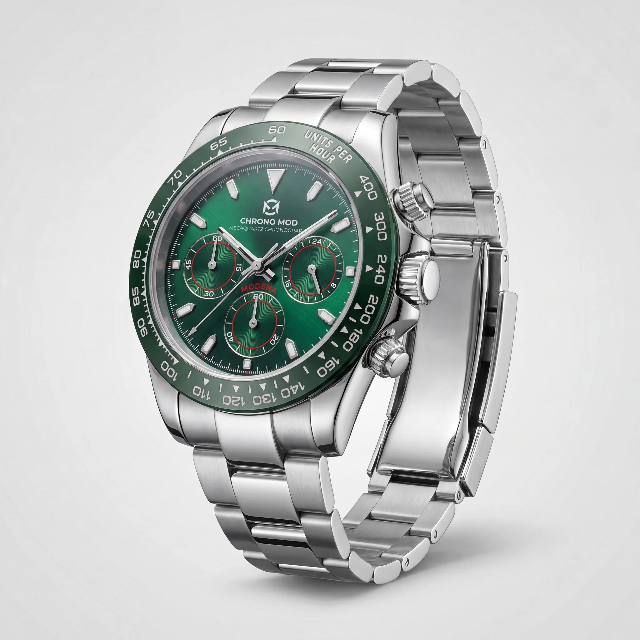 Chrono Mod Modena emerald-green packshot