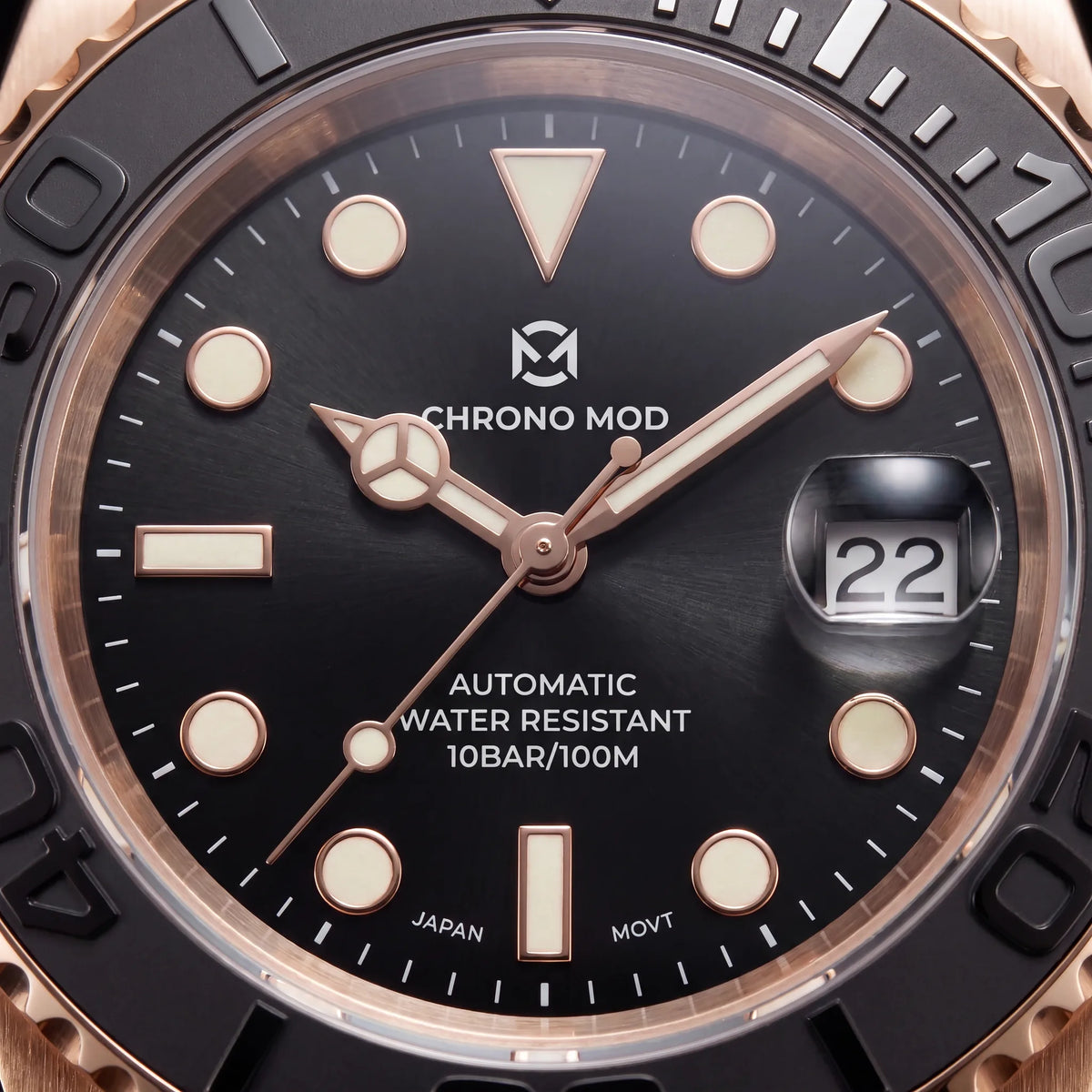 Chrono Mod DeptMaster rosegold cadran-macro