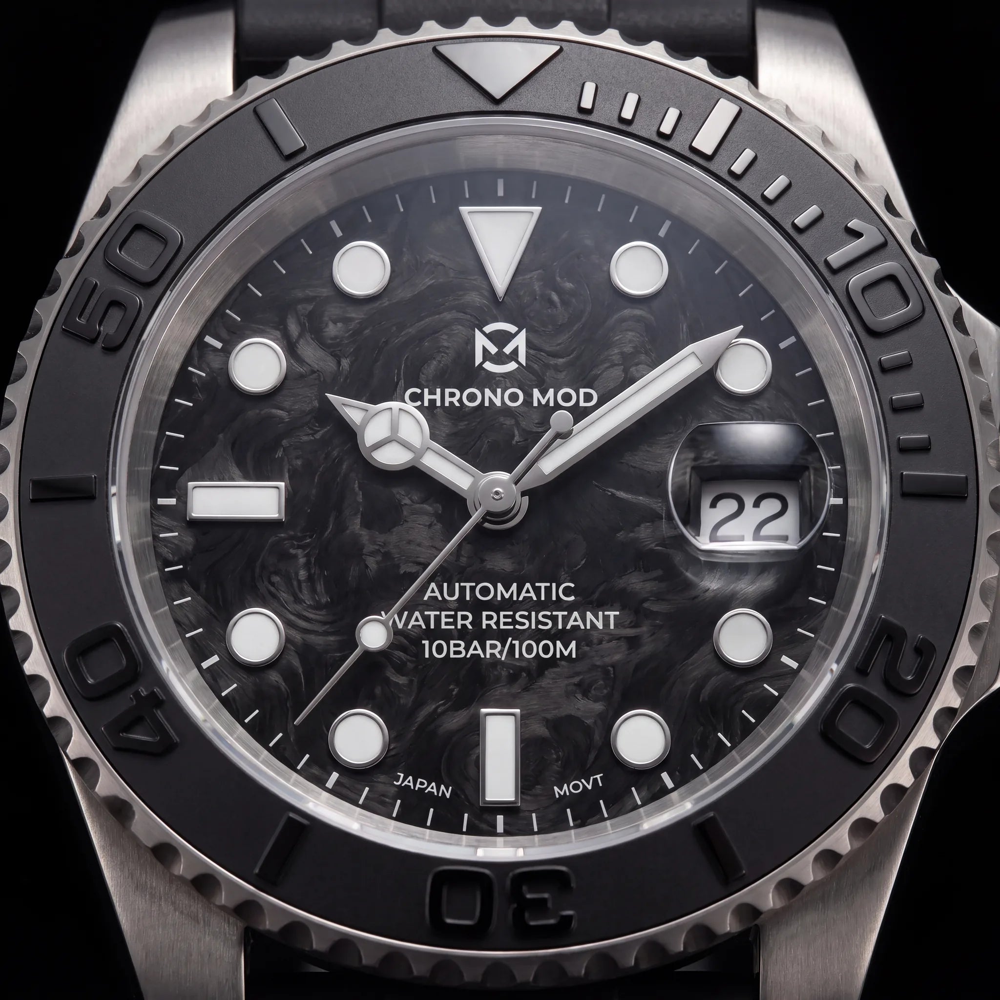 Chrono Mod DeptMaster titanium cadran-macro