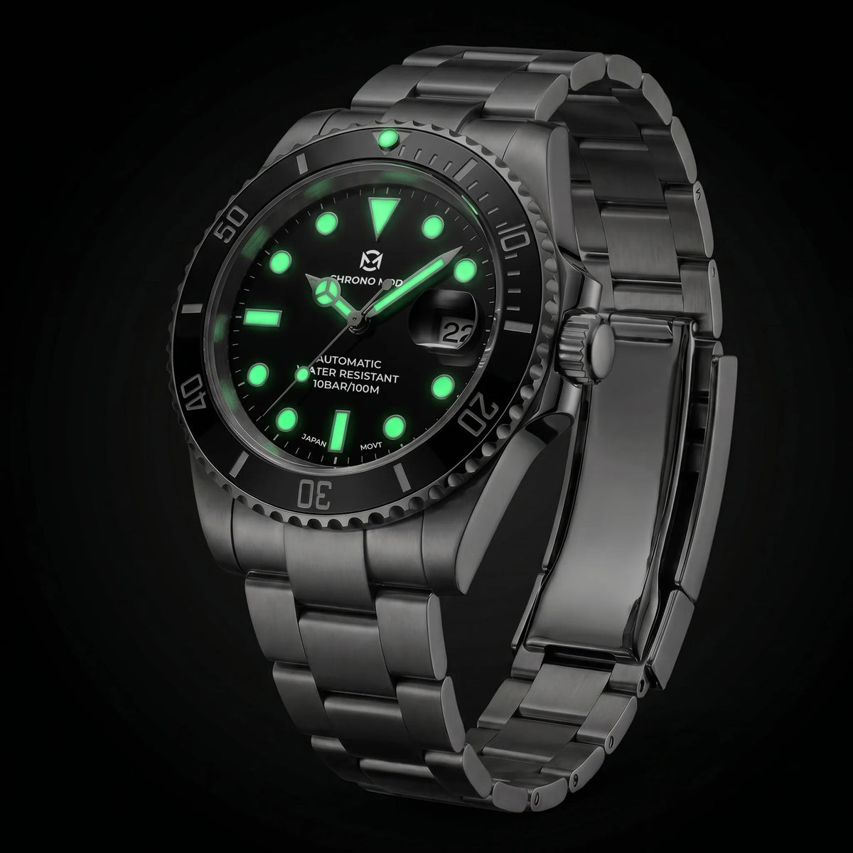Chrono Mod DeptMaster black-diver lume-nuit