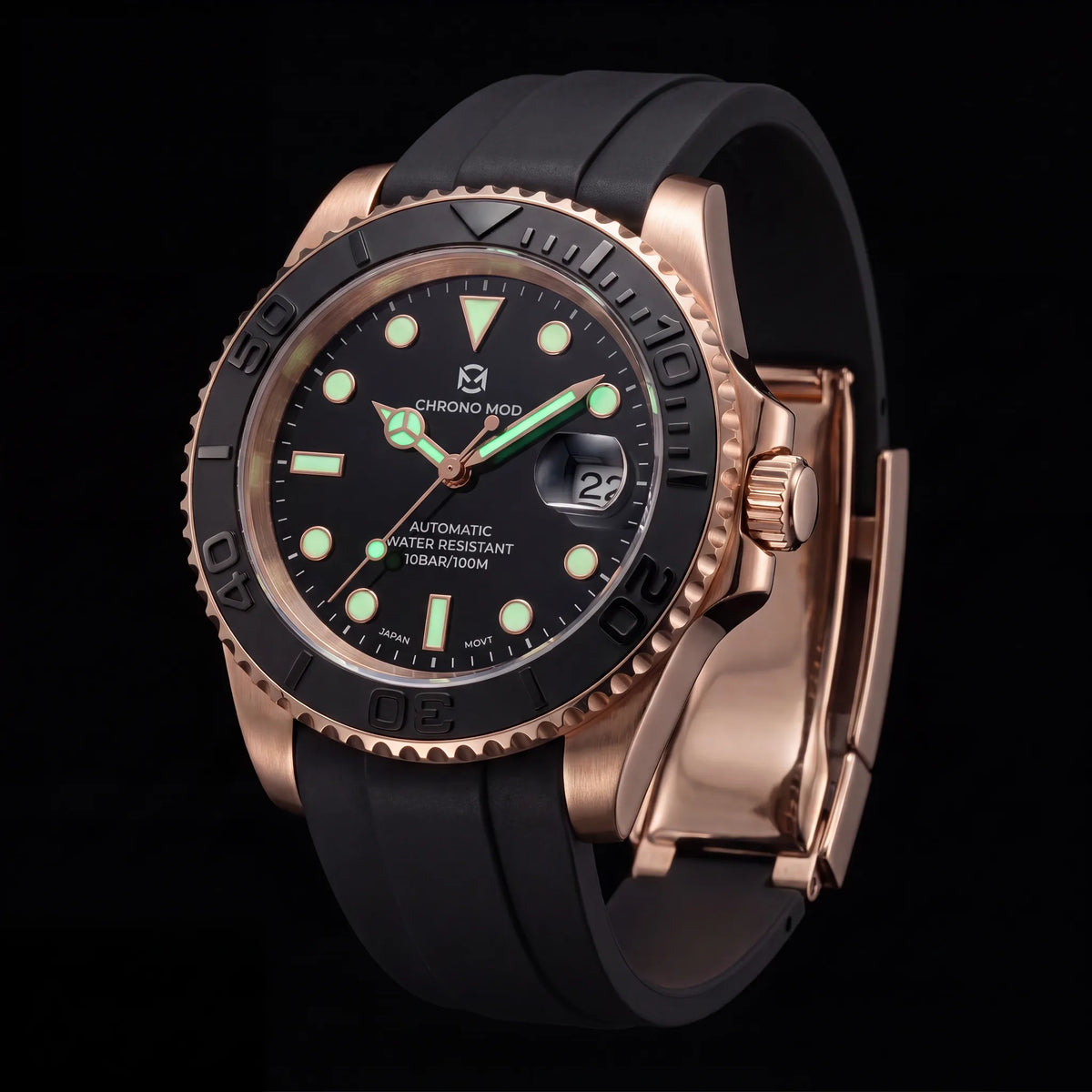 Chrono Mod DeptMaster rosegold lume-nuit