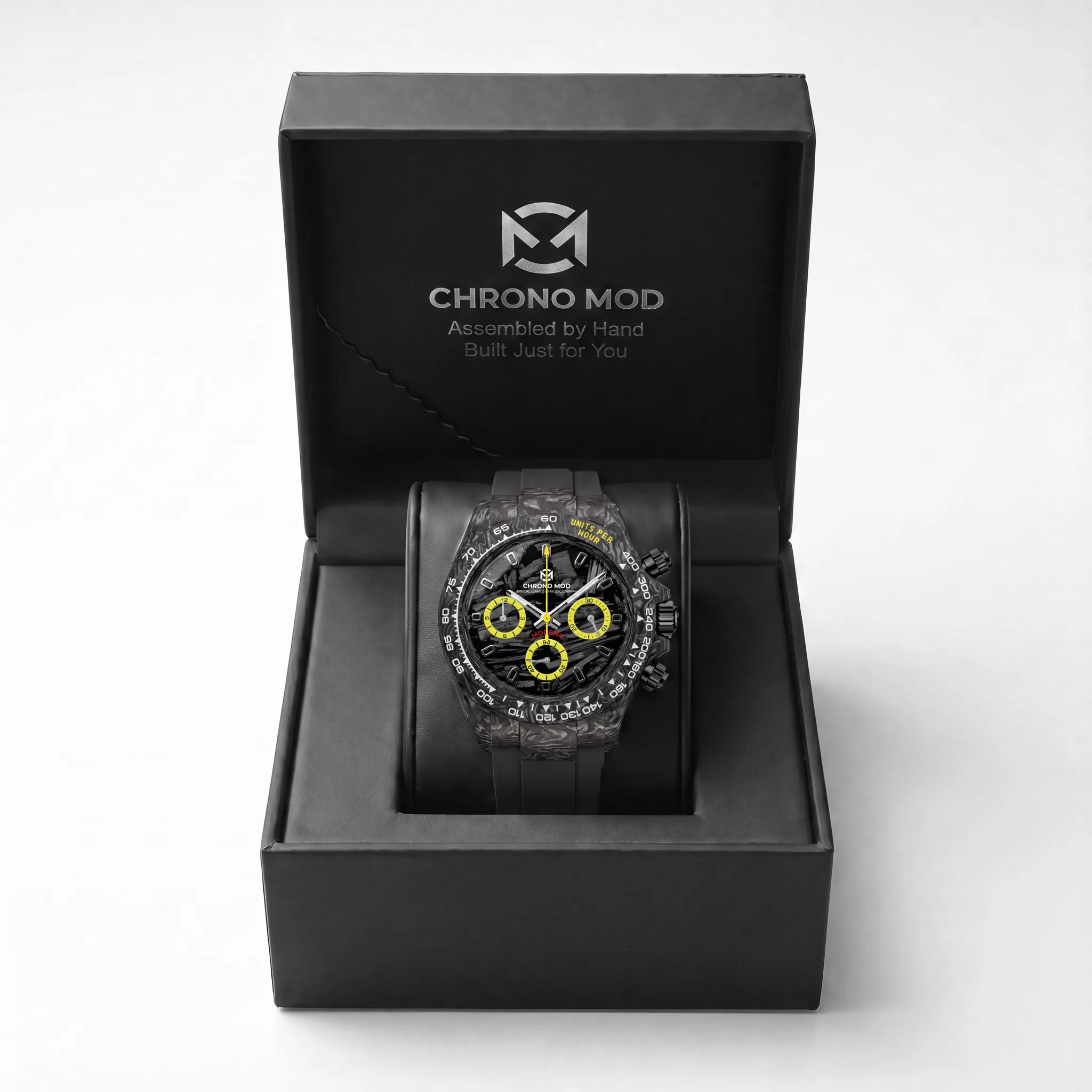 Chrono Mod Modena Carbon Yellow coffret