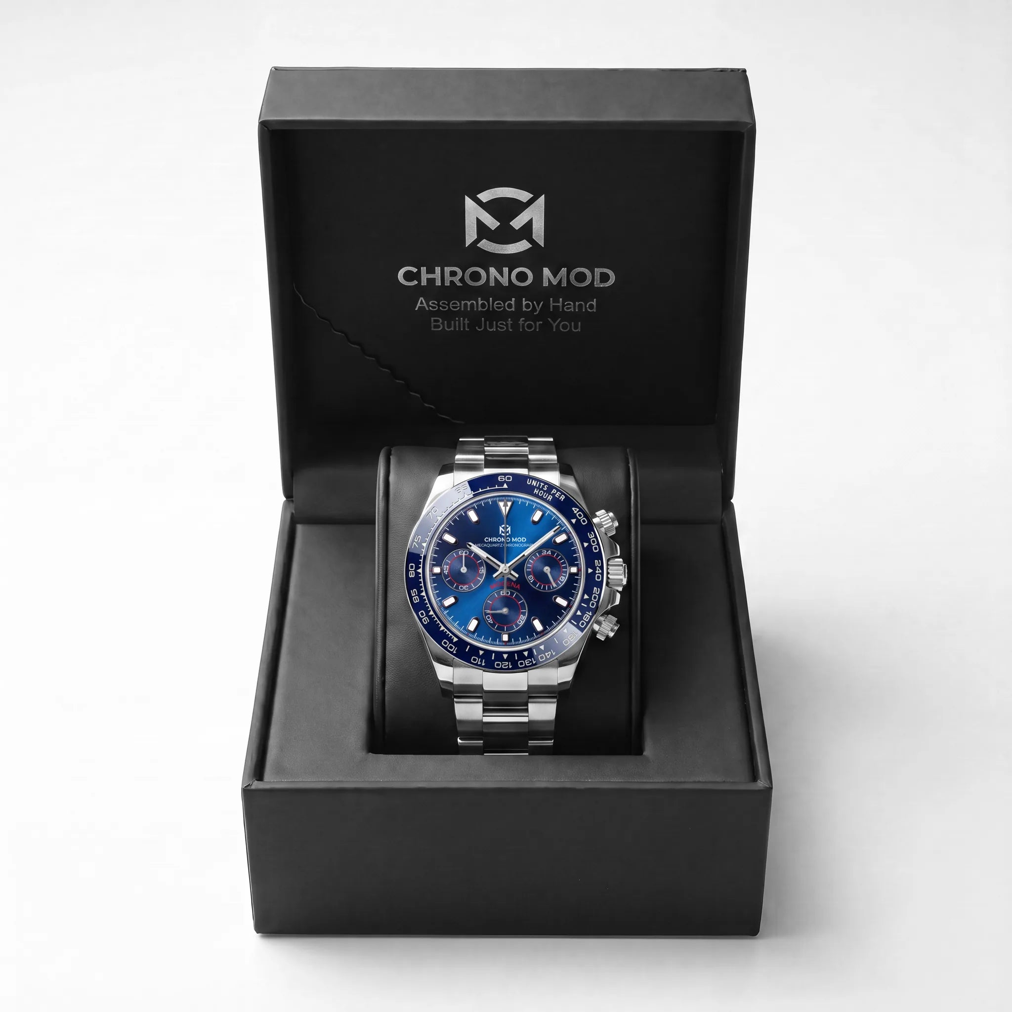 Chrono Mod Modena royal-blue coffret