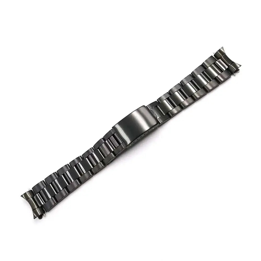 20mm Watch Band For Seiko Nh35 Submariner Case 904l Stainless Steel Watch Strap Glide Lock Buckle For Silver Oyster Bracelet - Chrono Mod