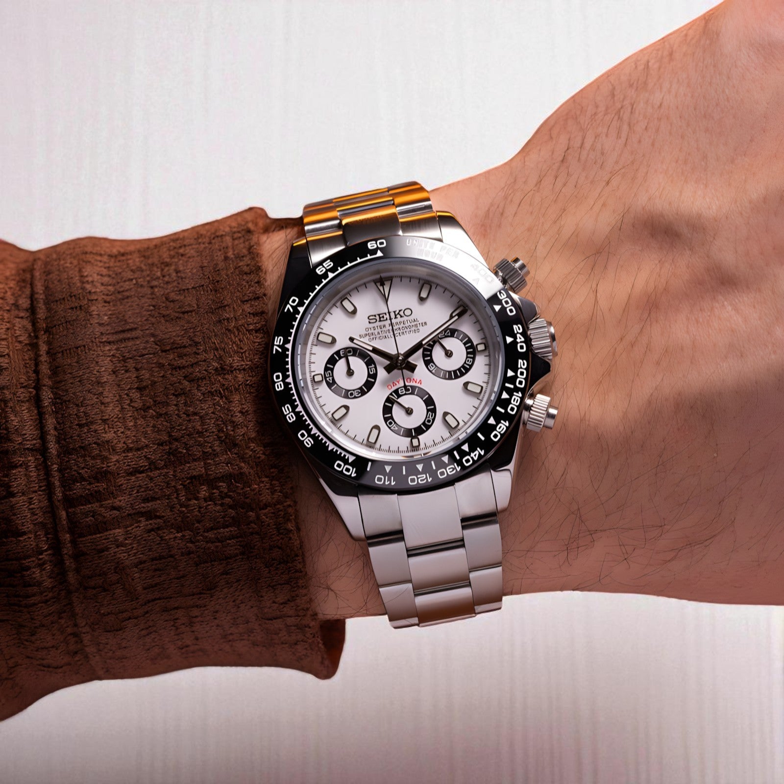 Seiko Mod Daytona Cosmograph | Panda