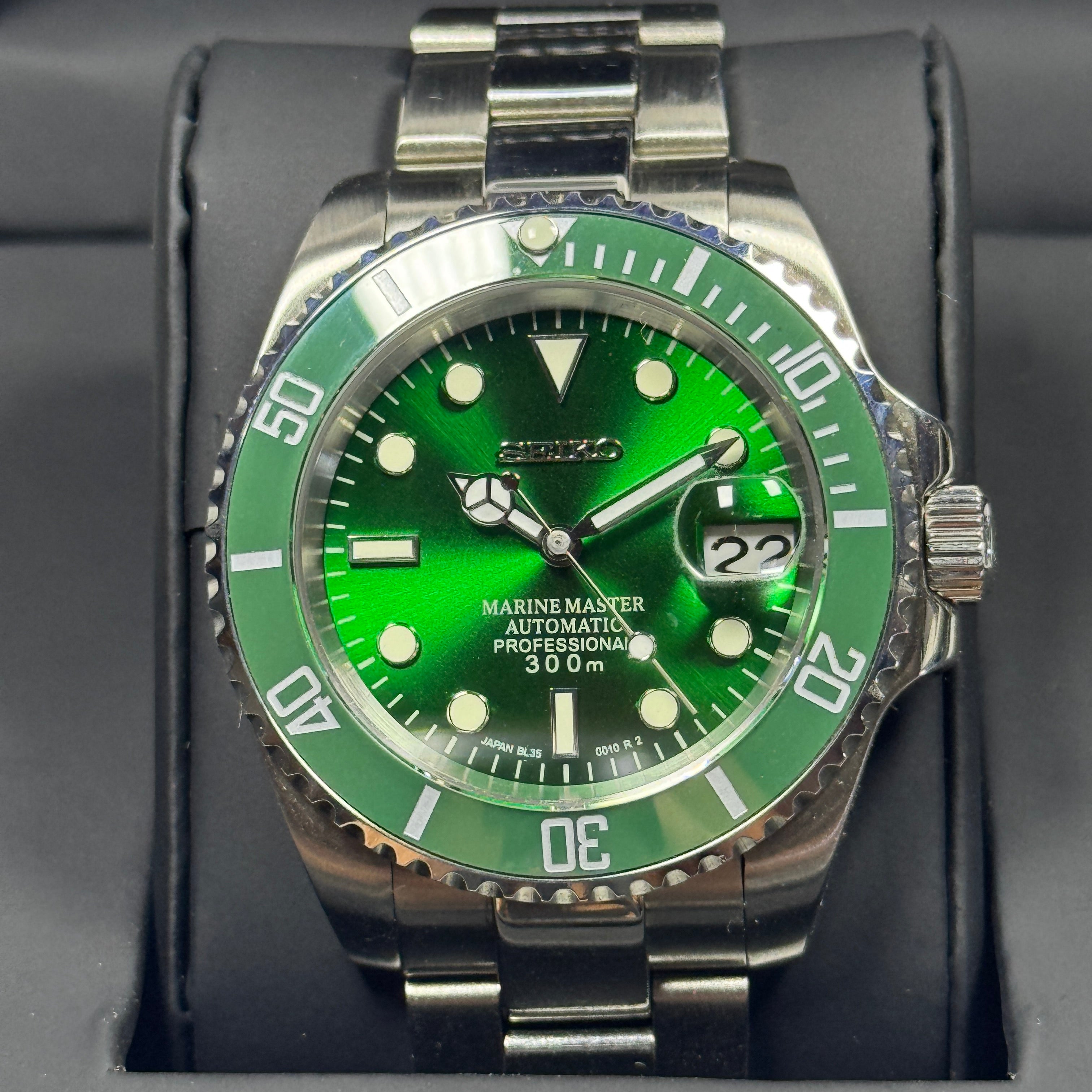Seiko Mod Submariner | Vert
