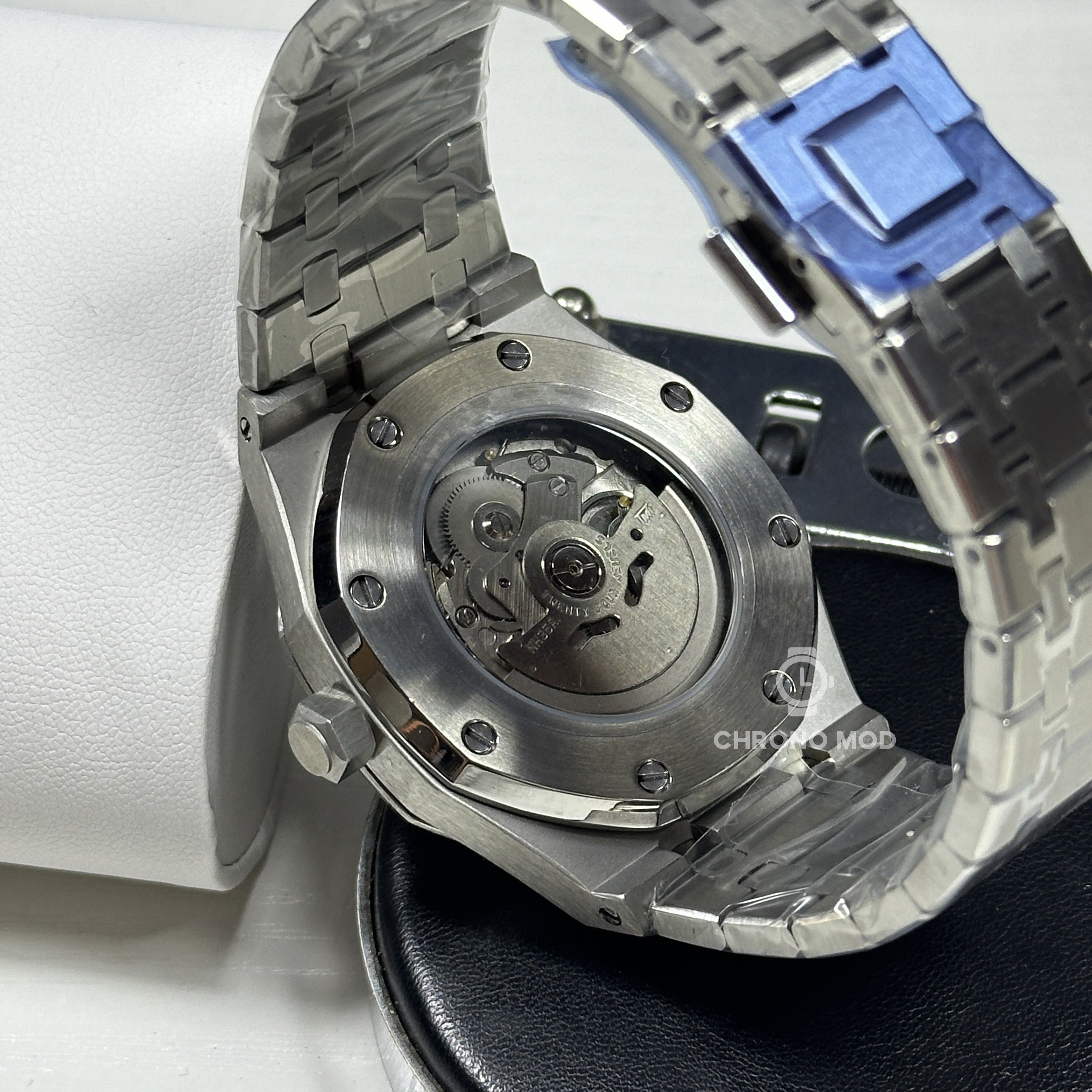 Seiko Mod Royal Oak Arabe | Bleu