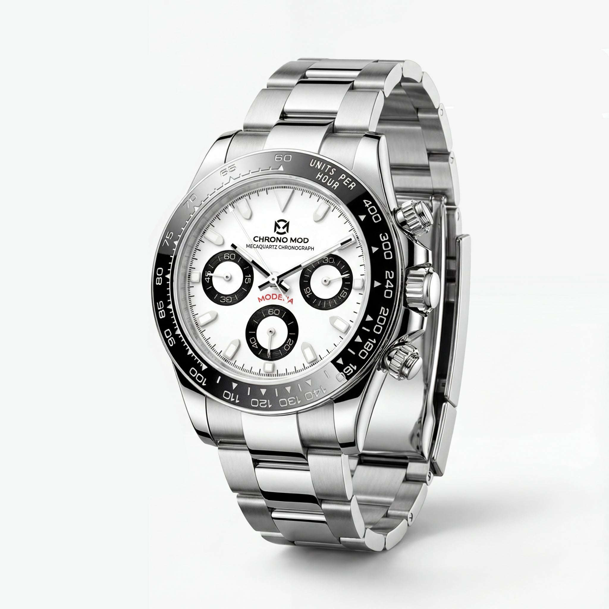 Modena – Black Panda Chronograph