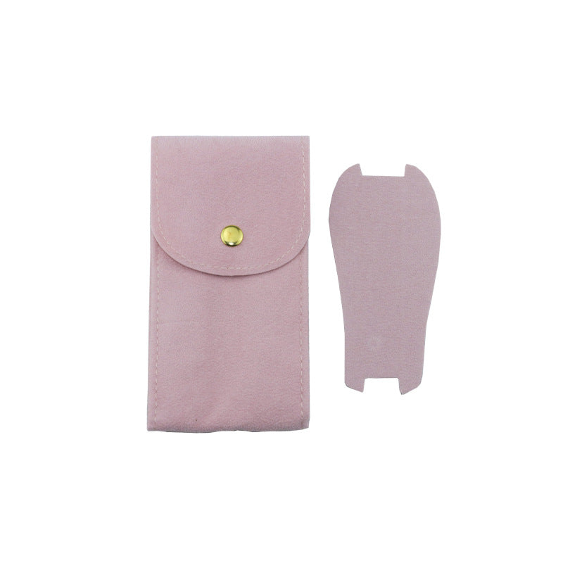 Compact horlogetasje – Premium stof 13×7 cm