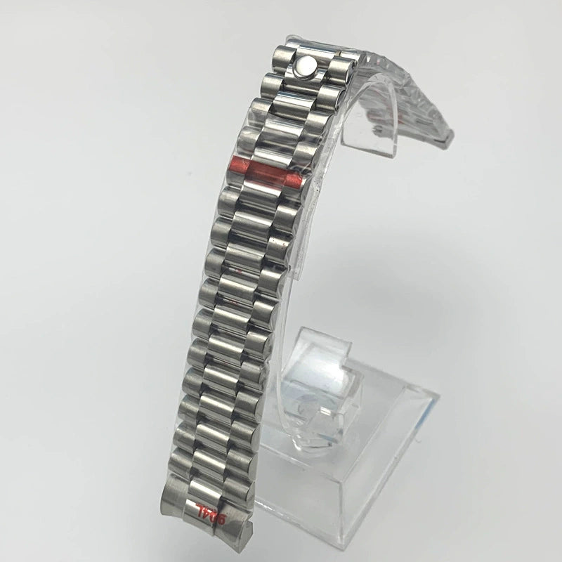 Datejust President Edelstahlarmband – 20mm für Seiko Mod