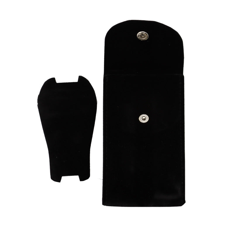 Compact horlogetasje – Premium stof 13×7 cm