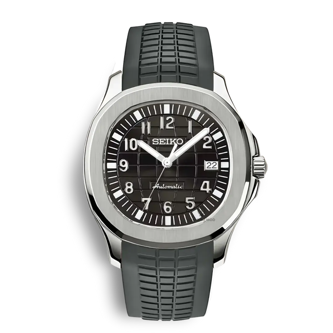 Seiko Mod Aquanaut 42mm | White Chrono Mod