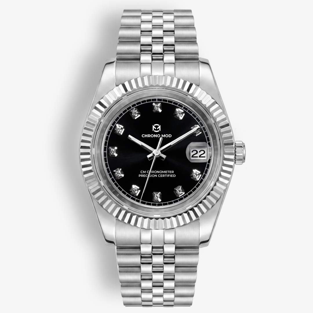Classic Date – Esfera de gema Black Oyster