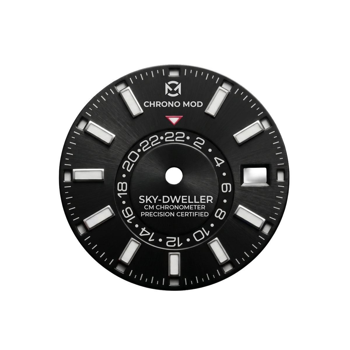 Classic Date Black Sky-Dweller - the dial