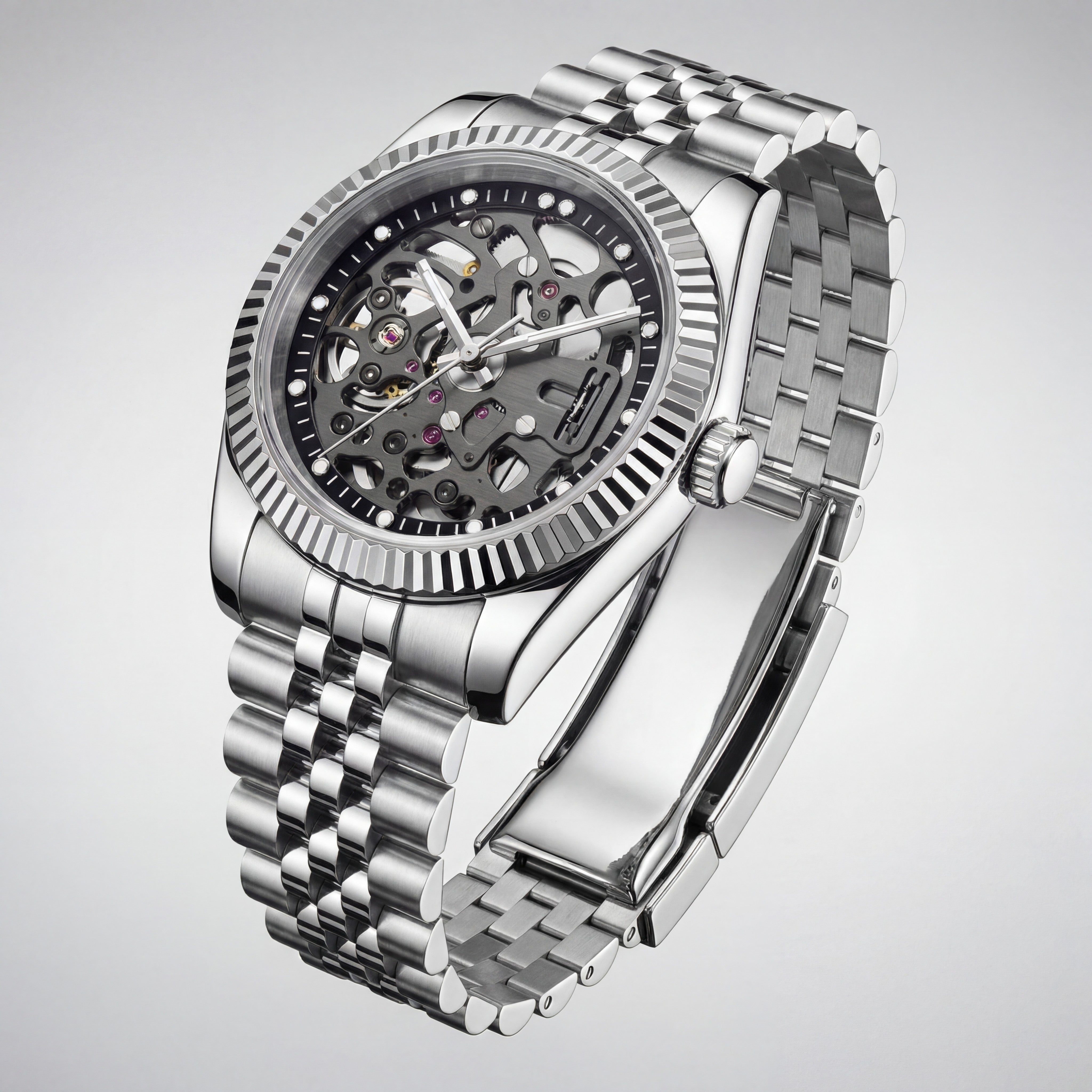 Classic Date – Skeleton Chrono Mod