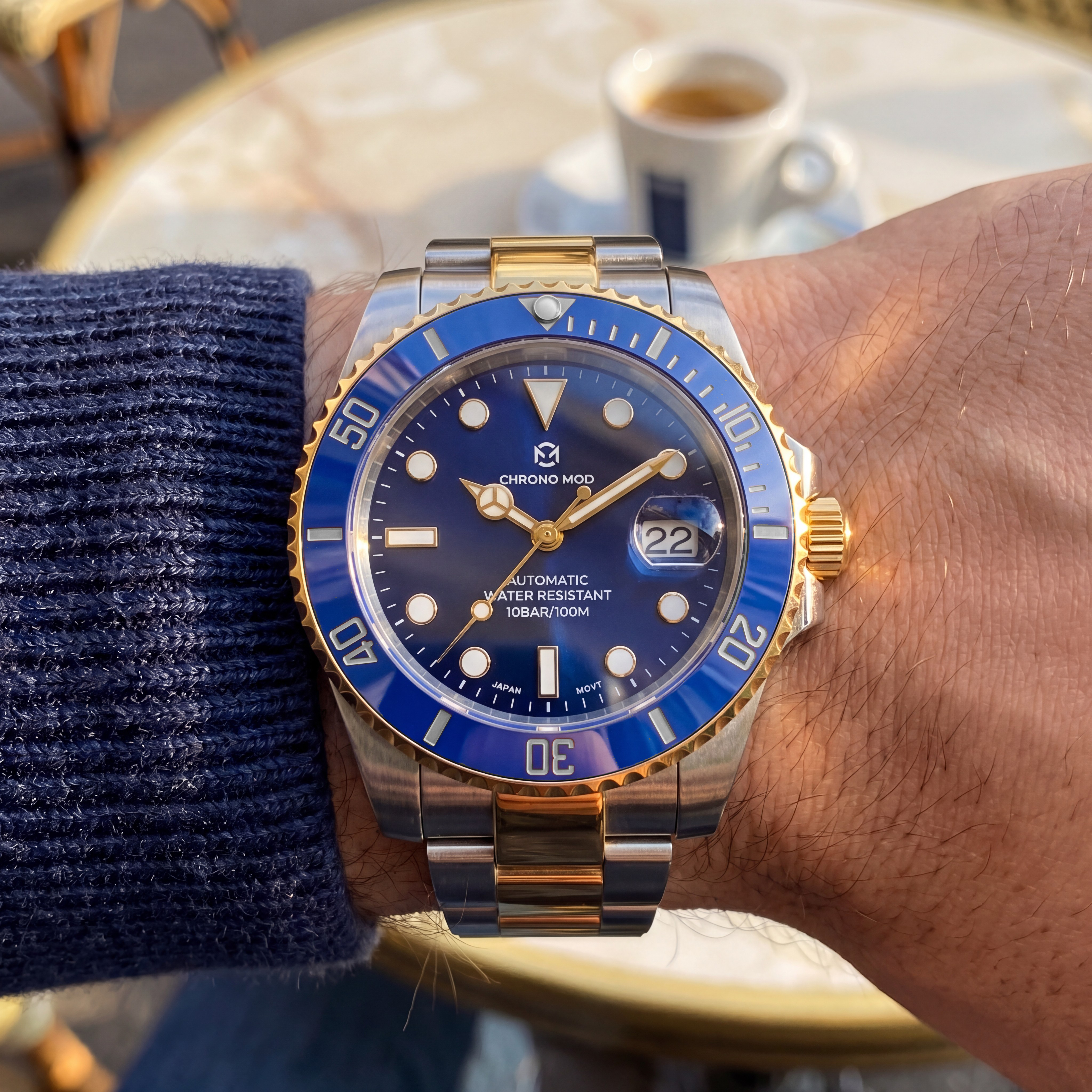 DeptMaster – Buzo Blue Rolesor Oro