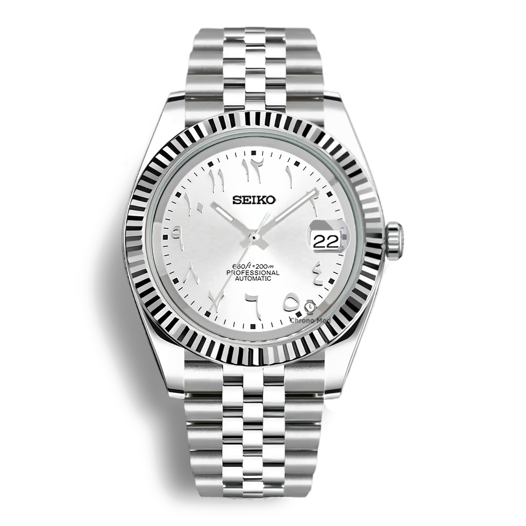 Seiko Mod DateJust Cadran Arabe Automatique Professionnel