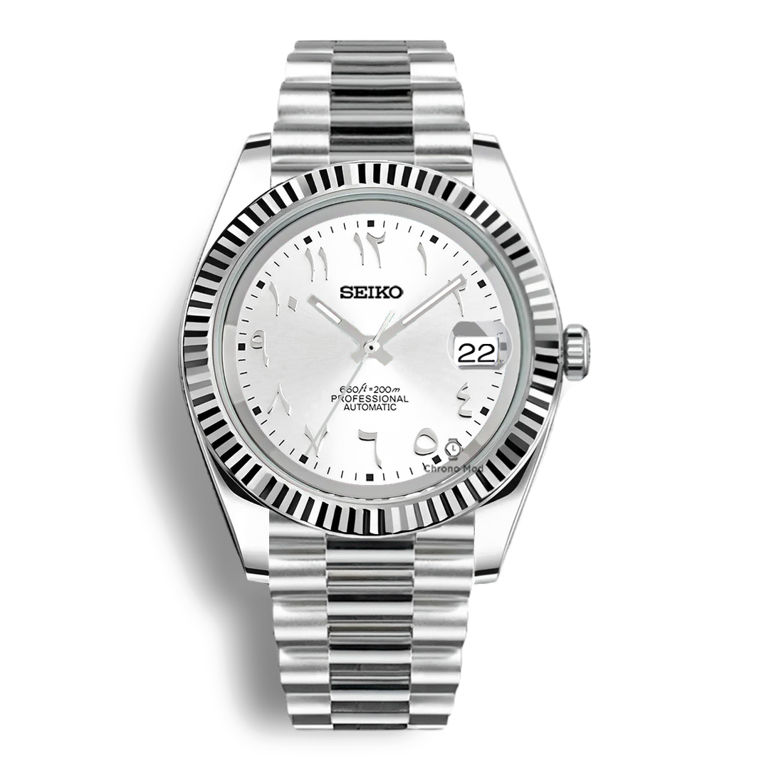 Seiko Mod DateJust Cadran Arabe Automatique Professionnel