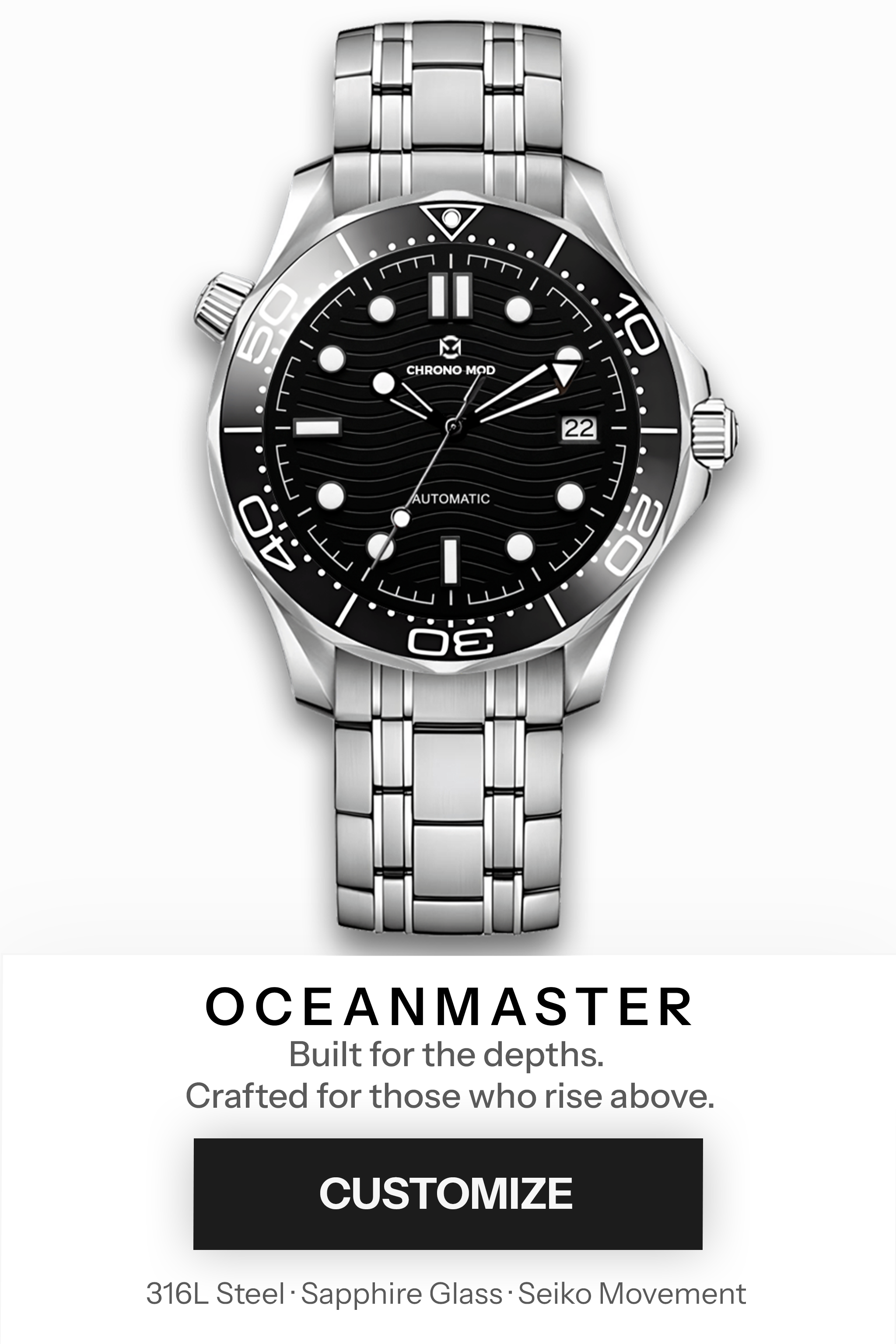 Orologio OceanMaster personalizzato