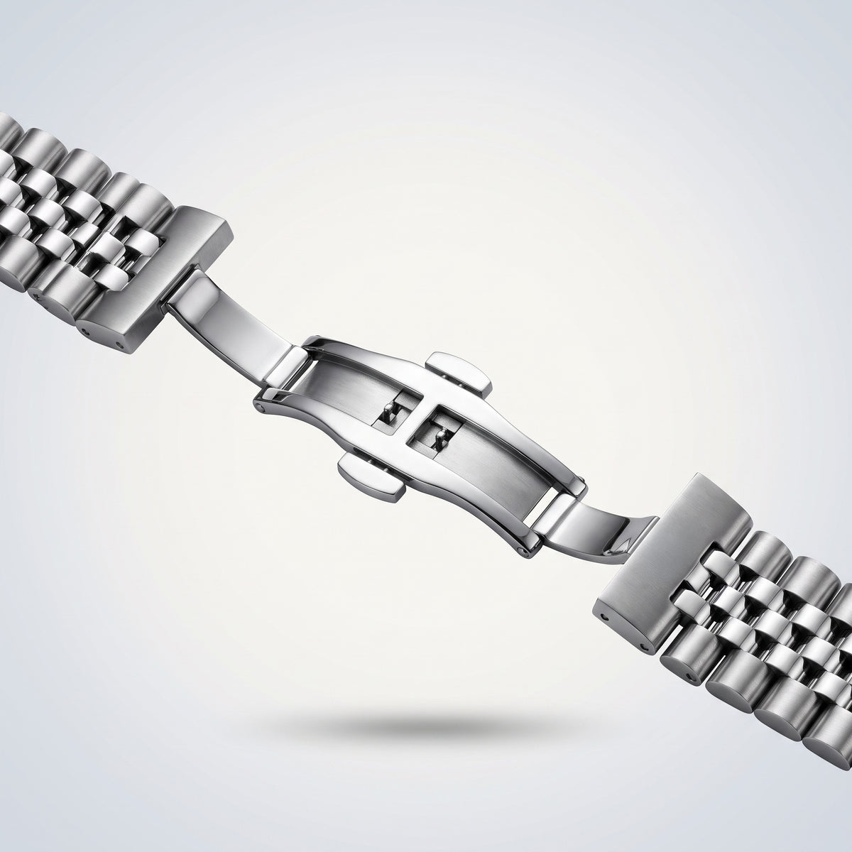 Jubilee Bracelet 17mm for Lady Date, 904L Steel, 6 Finishes