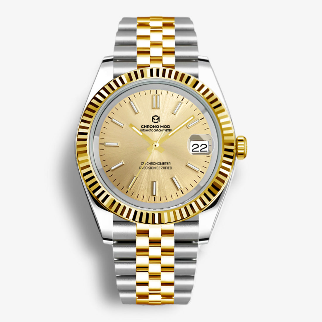 Classic Date – Sunburst Gold Dial