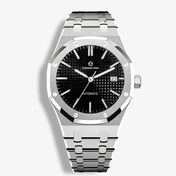 Apex – Black Textured Dial · Automatic Movement