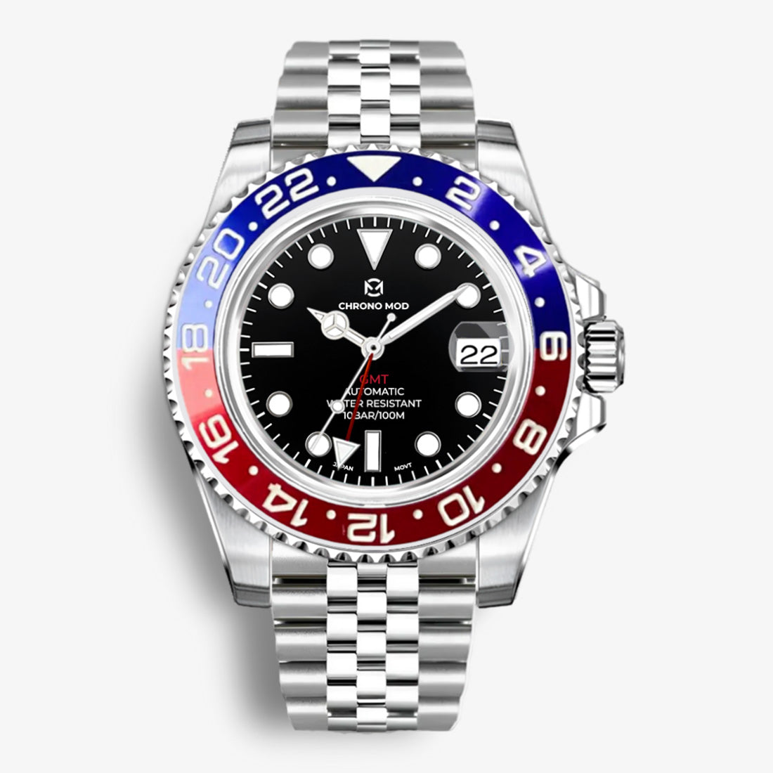 GMT Master – Blue Red Chrono Mod