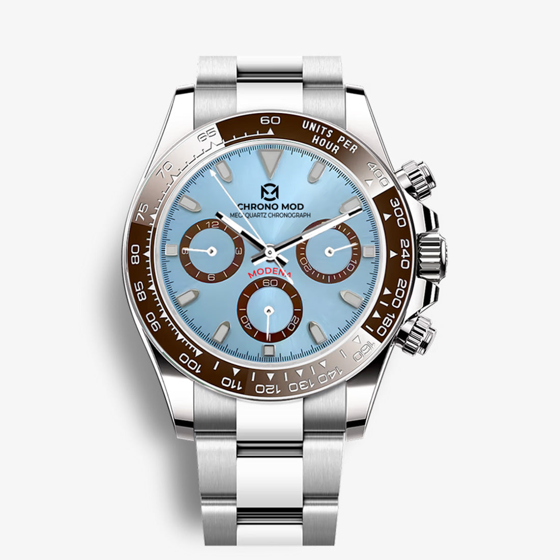Modena – Platinum Chronograph