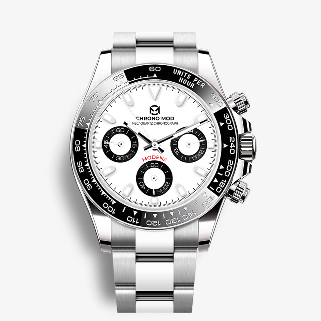 Modena – Black Panda Chronograph