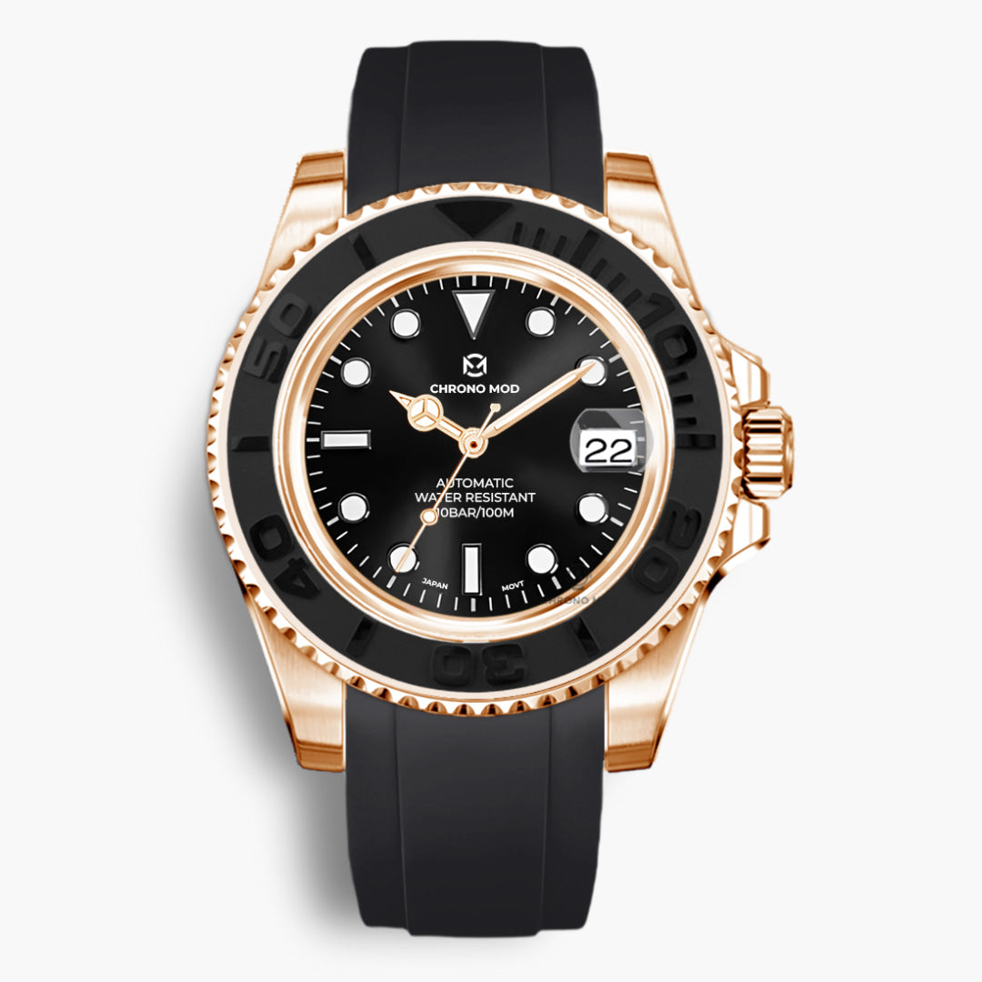 DeptMaster – Black Rose Gold Diver