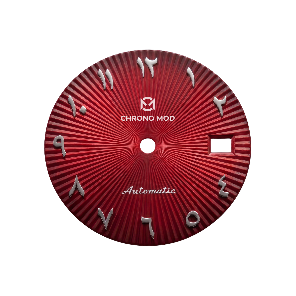 Classic Date Red Arabic - the dial