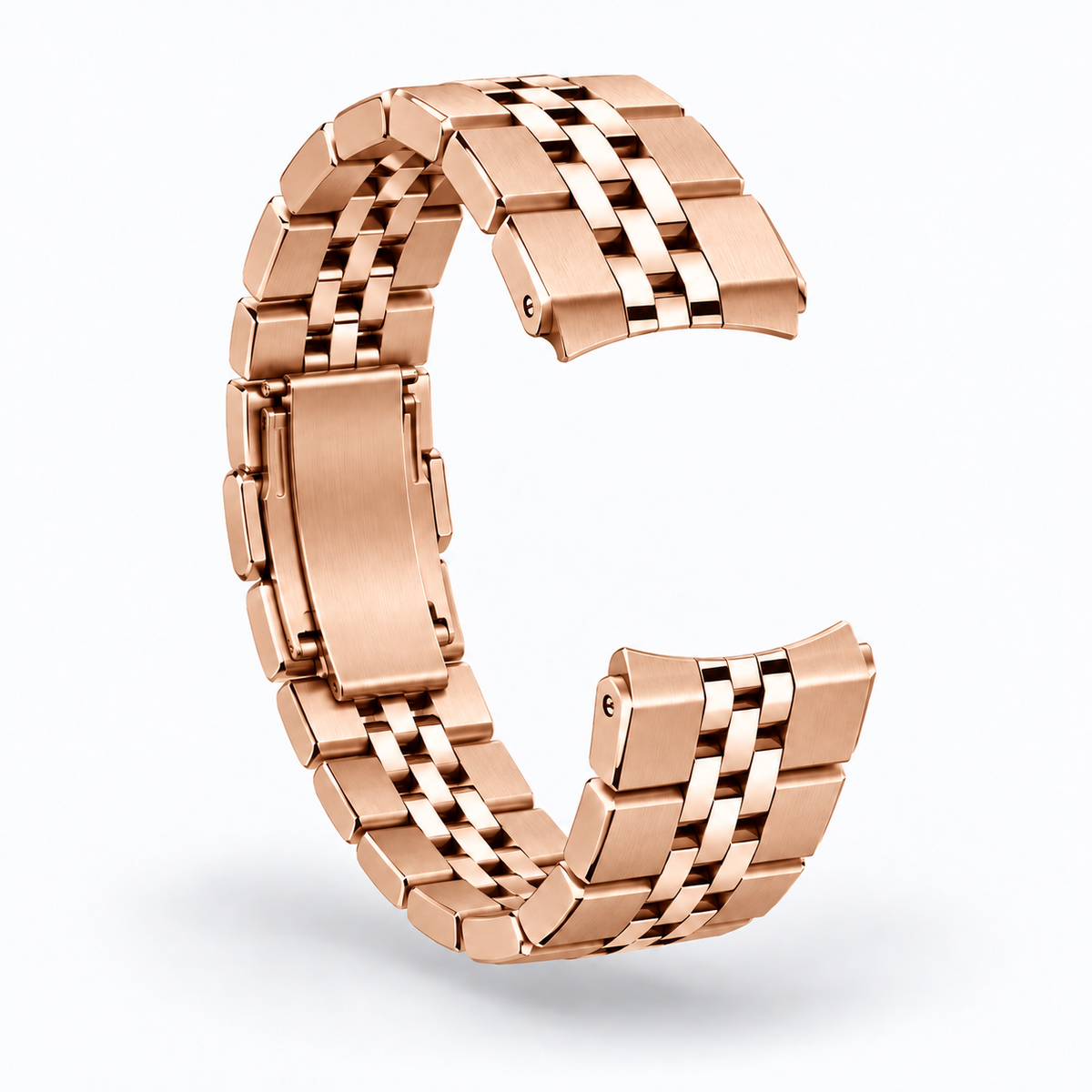 Flat Jubilee Bracelet 20mm for LandMaster, 904L Steel, 6 Finishes