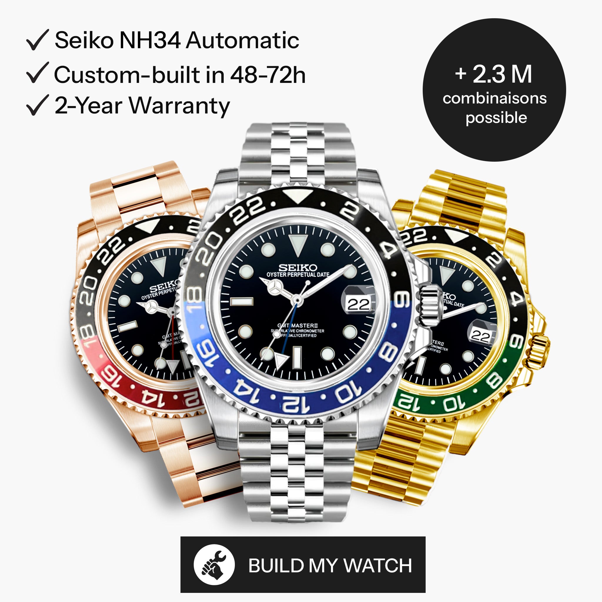 Mein Seiko Mod GMT anpassen