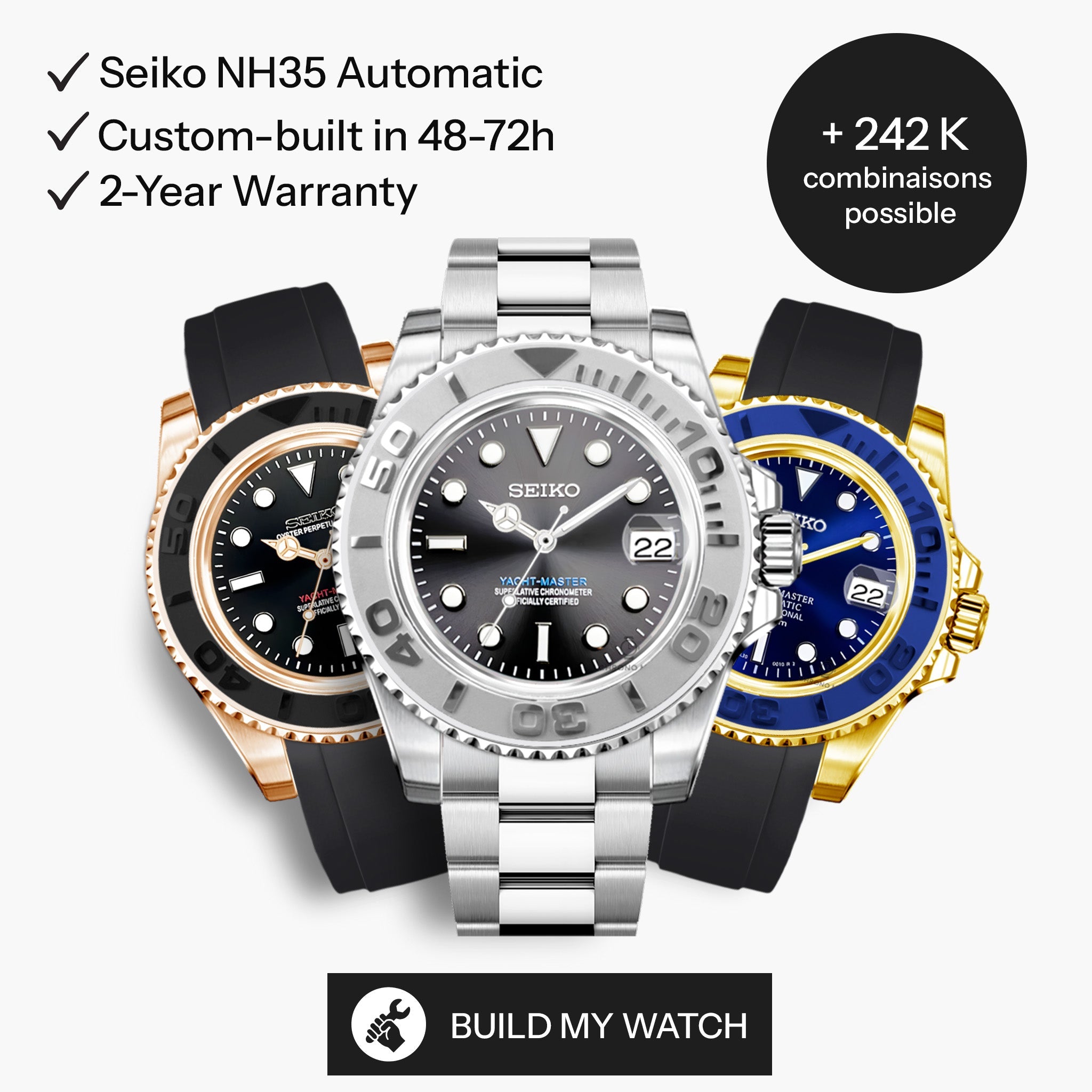 Customize My Seiko Mod Yatch Master