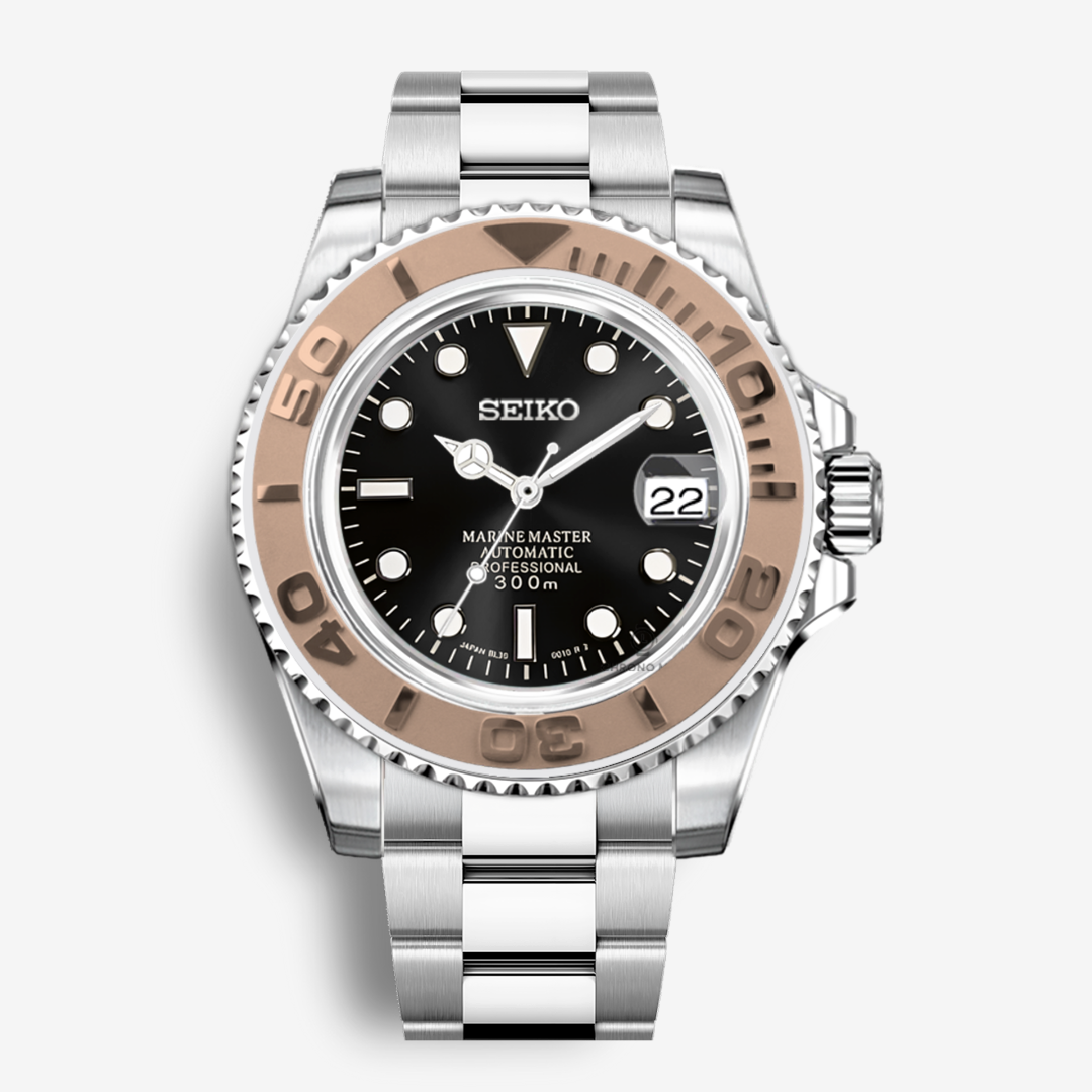 Seiko Mod Yatch Master Rose Gold