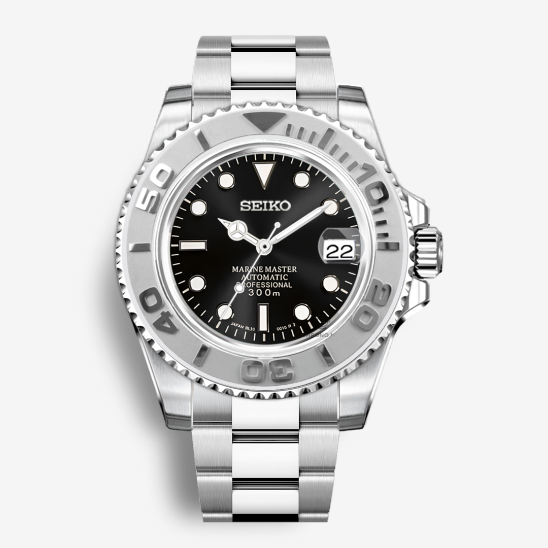 Seiko Mod Yatch Master White