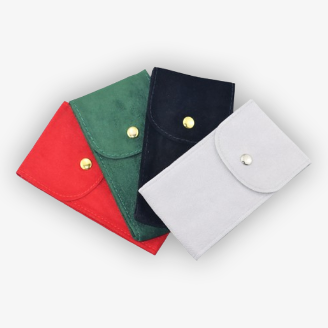 Compact Watch Pouch – Premium Fabric 13×7 cm
