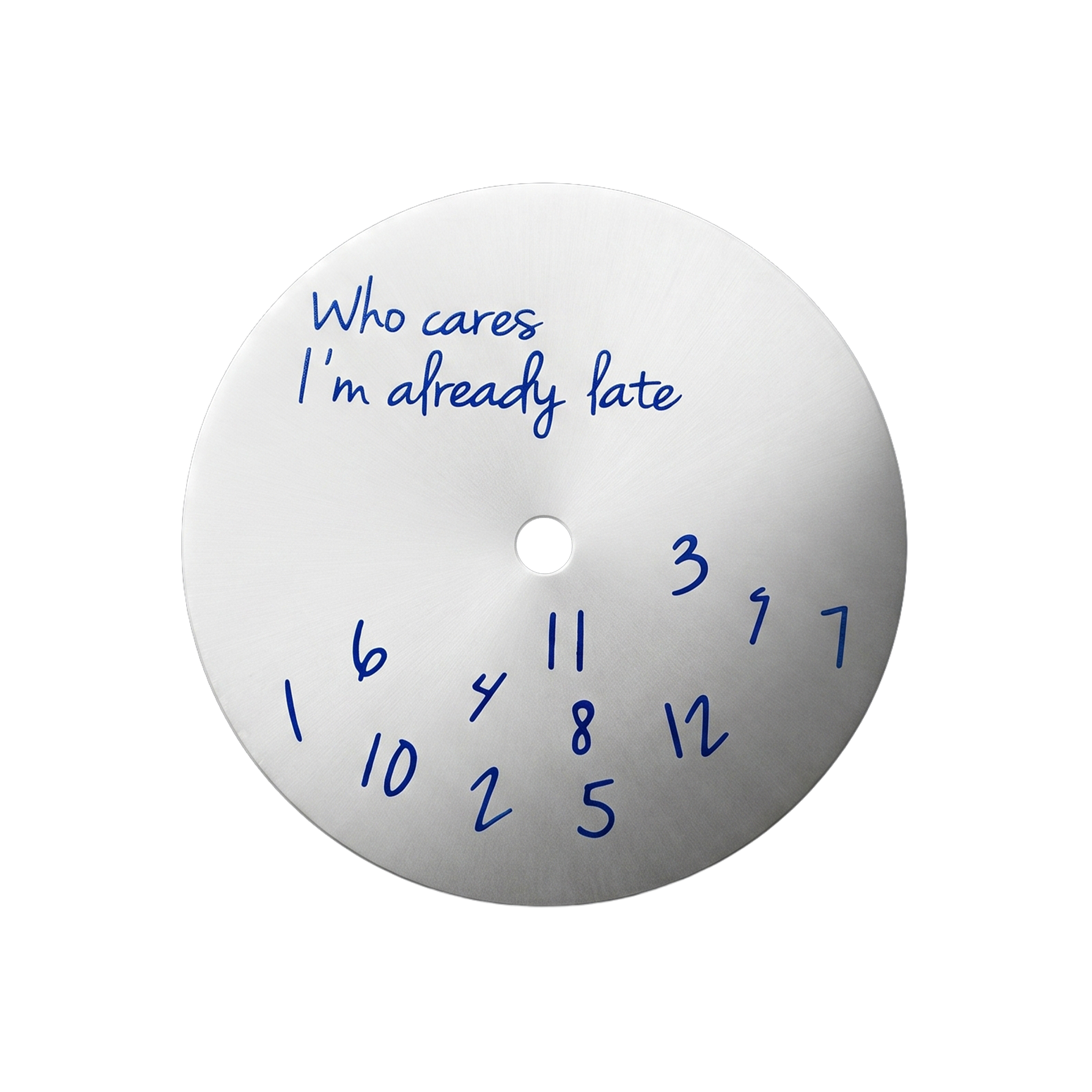 Classic Date Who Cares - the dial